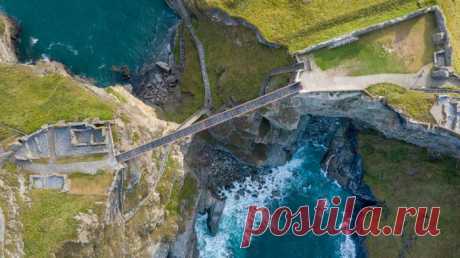 Мост в Великобритании для сильных духом / Туристический спутник