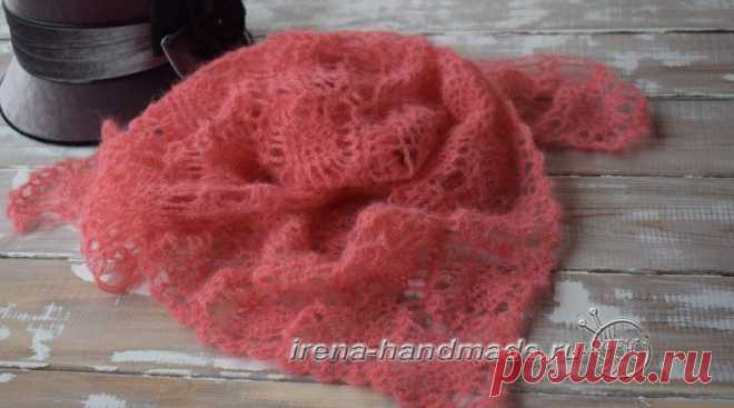 Ажурный бактус крючком «Романтика» (вязание, схемы и фото) - Irena Handmade