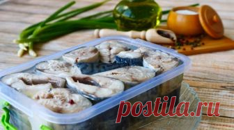 Малосольная скумбрия в масле Любителям рыбы предлагаем уникальный рецепт: очень...