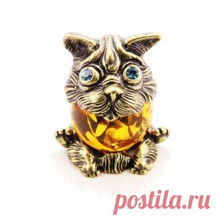 Кот "Мотя" - Студия Ювелирного Сувенира «Артбегемот»