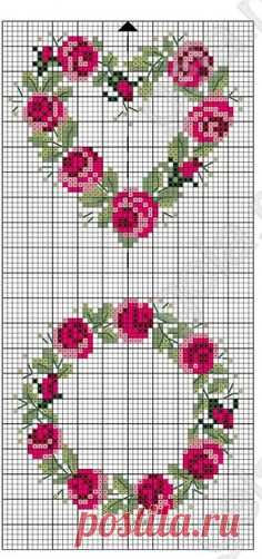 rose cross stitch