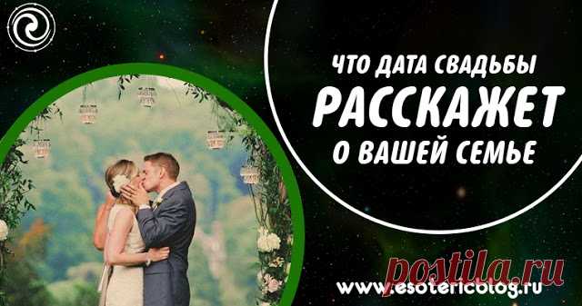 ЧТО ДАТА СВАДЬБЫ РАССКАЖЕТ О ВАШЕЙ СЕМЬЕ 

Нумерологи утверждают, что дата свадьбы может многое рассказать об отношениях в паре. С помощью точного расчета вы сможете узнать новые подробности своей жизни, скорректировать поведение и достичь г…