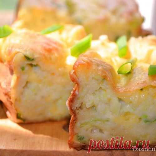 Нежная кабачковая запеканка