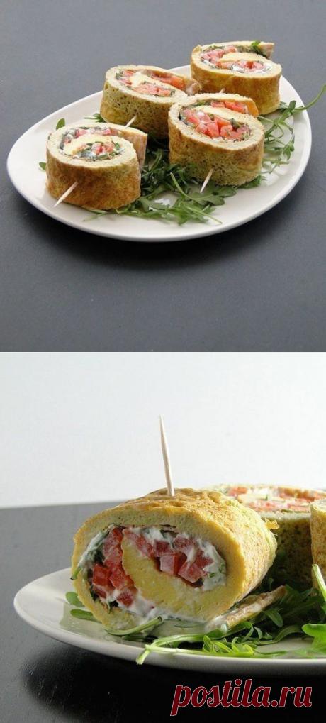 Омлет-рулет