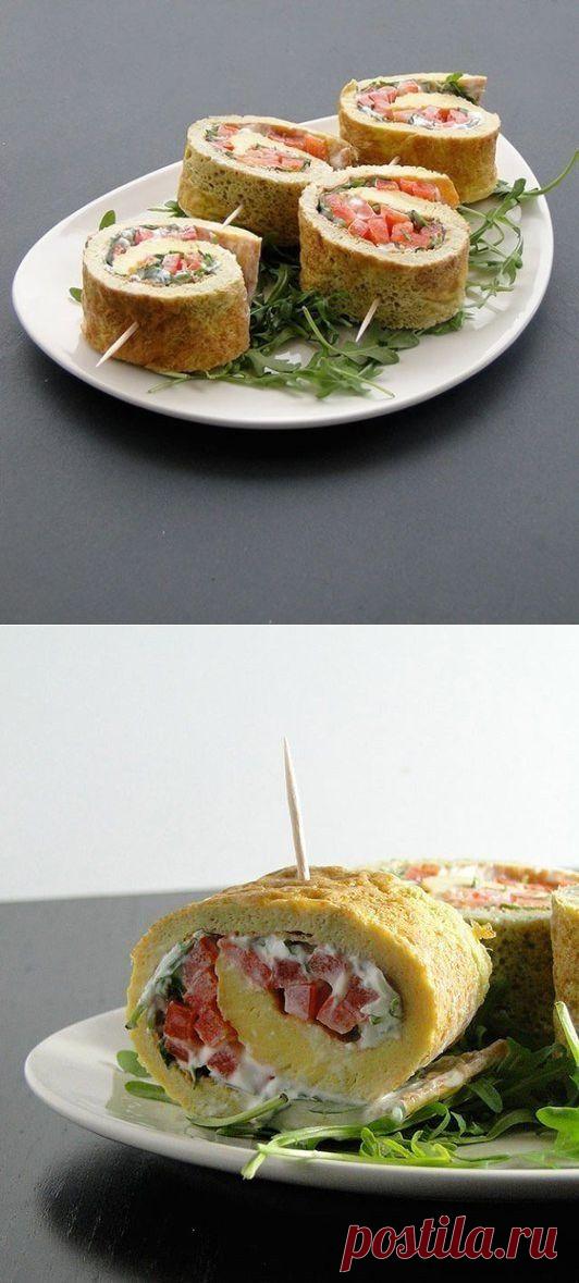 Омлет-рулет