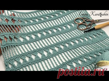 Easy summer crochet models for beginners (Blouse, tunic, vest, dress, pareo, curtain, runner, bag)