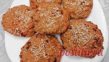 Полезное Овсяное Печенье БЕЗ муки,жира и сахара за 20 минут!ДИЕТИЧЕСКОЕ ОВСЯНОЕ ПЕЧЕНЬЕ/Рецепты из Овсянки/Рецепт на КЕФИРЕ/На скорую руку | Украсить стол | Дзен