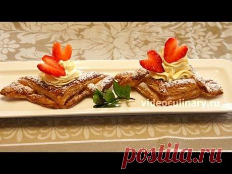 Пирожные Валентинки - Видеокулинария.рф - видео-рецепты Бабушки Эммы