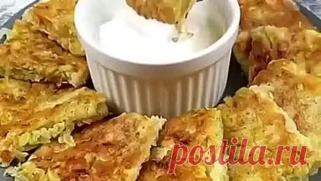 Вкуснейшие капyстные дpаники