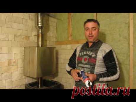 Из чего состоит банная печь? Банная печь с баком для воды.