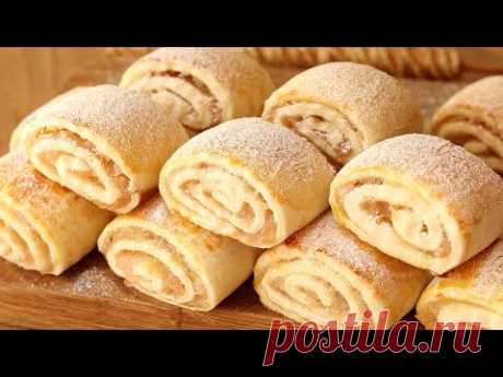 Этот РЕЦЕПТ ПЕЧЕНЬЯ На КЕФИРЕ РАЗДАЛА ВСЕМ СВОИМ ПОДРУГАМ! ТАК ПРОСТО и ВКУСНО с ЯБЛОЧНОЙ НАЧИНКОЙ