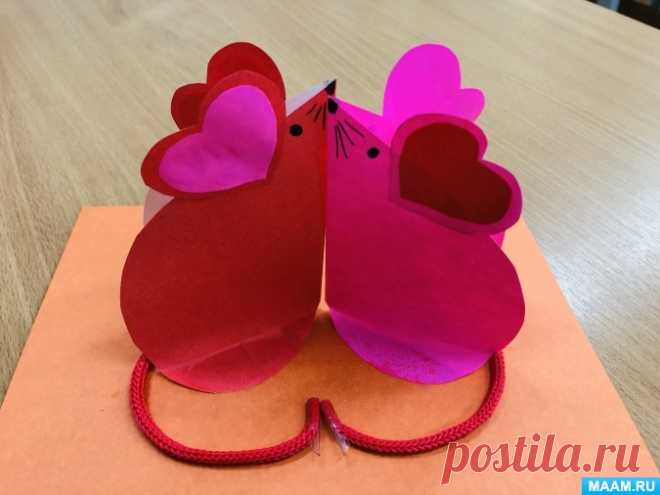 Мастер-класс поделки к 14 февраля. Воспитателям детских садов, школьным учителям и педагогам - Маам.ру