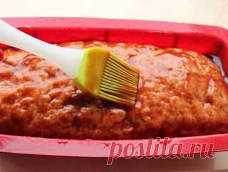 ГЛАЗИРОВАННЫЙ МЯСНОЙ РУЛЕТ.