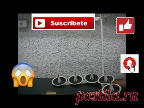 como se debe armar el porta conos de 5 hilos