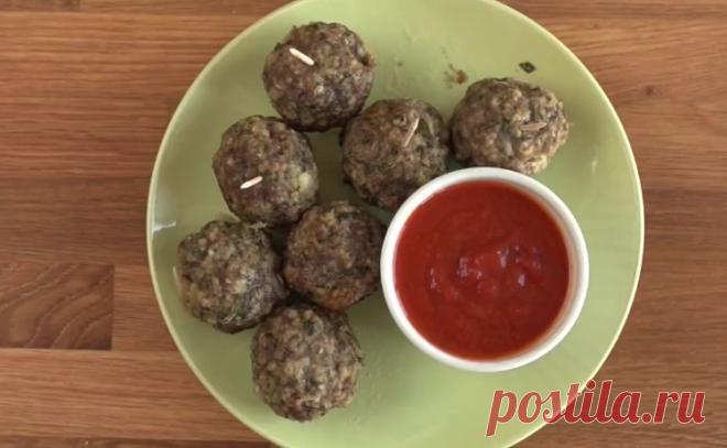 Мясные шарики с начинкой, которые не оставят равнодушными