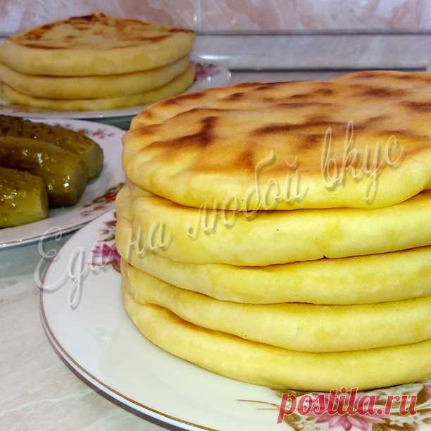 Лепешки на кефире с сыром и картошкой. На сковороде без масла - Простые рецепты Овкусе.ру