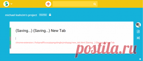 (Saving...) (Saving...) New Tab - michael leahcim's project