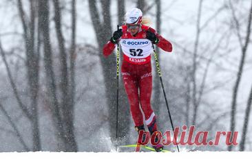 Лыжница Сорина финишировала в гонке на Кубке России с кровью на лице. Спортсменка заняла 12-е место в гонке на 10 км свободным стилем
