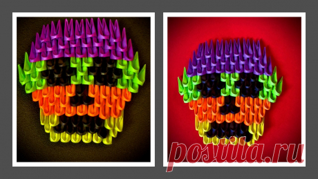 Halloween paper Crafts, Halloween Origami, Halloween 3D Origami, Halloween Tutorials, Halloween Craft tutorials, 3D Origami Halloween, Halloween Craft tutorial, 3D Origami, 3D Origami Tutorial, Paper Craft tutorial, Paper Crafting, Crafting Tutorial, Shalscrafts, 
Origami tutorial, 3D Origami Crafts,