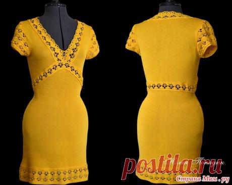 .. Платье от Karen Millen в моём воплощении - Все в ажуре... (вязание крючком) - Страна Мам