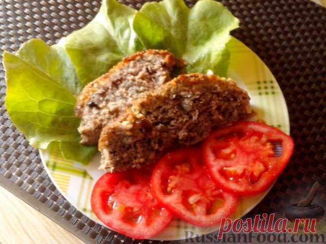Рецепт: Мясной рулет с пикантной корочкой на RussianFood.com