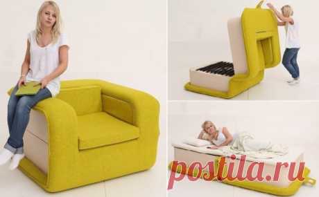 15 Incredibly Satisfying Space-Saving Furniture Designs