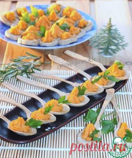 Хрустящие чайные ложки с кремом – кулинарный рецепт