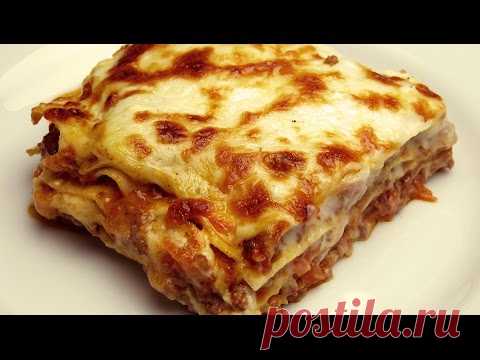 Рецепт лазаньи с соусом 