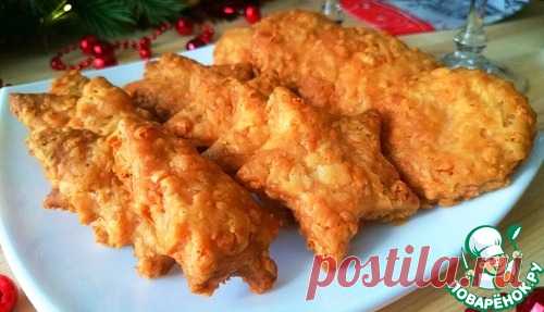 Острые сырные крекеры - кулинарный рецепт