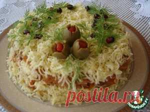 Закусочный торт "Пушистый" - кулинарный рецепт