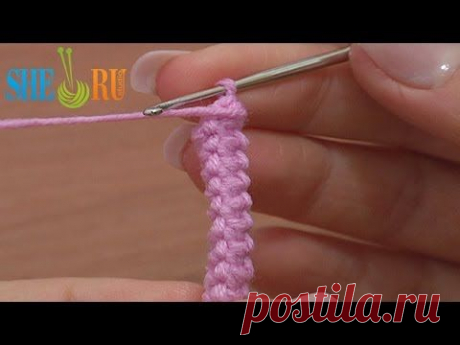 Объемный шнур гусеничка Урок 49 Как связать шнур