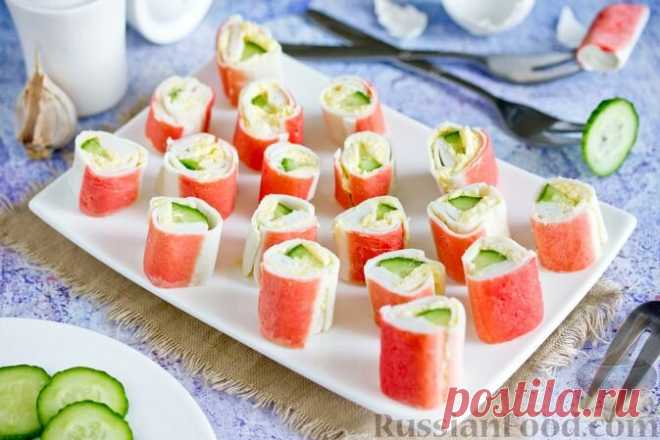 КРАБОВЫЕ ПАЛОЧКИ по-необычному (1) | ЛУЧШИЕ РЕЦЕПТЫ RussianFood.com | Яндекс Дзен