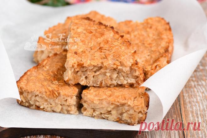 Пирог к чаю из яблок и овсяных хлопьев | Совет да Еда | Яндекс Дзен