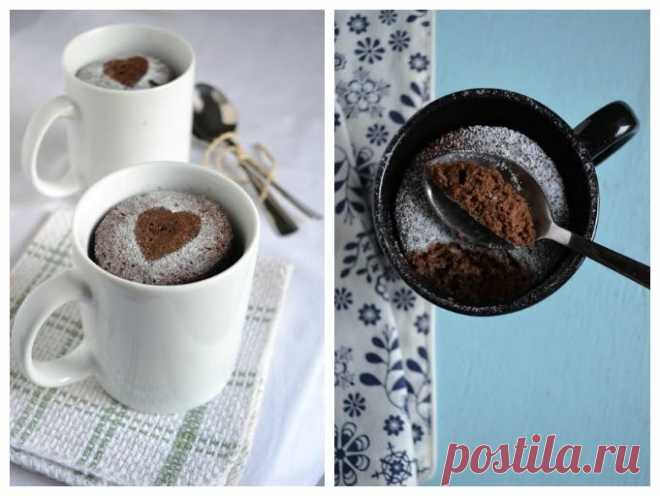 Кекс в микроволновке за 2 минуты: 10 лёгких рецептов кексов в кружке / Surfingbird - мы делаем интернет лучше