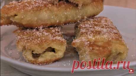 Хочется чего-то вкусного к чаю? Попробуйте приготовить вот такие трубочки из тостового хлеба
Очень мне нравятся такие рецепты ничего лишнего. Несколько кусочков обычного тостового хлеба и банан. С тестом возиться не надо, да и время на приготовление на много меньше. С начинкой можно поэкспериментировать, я предлагаю сладкую, из жареных бананов, поверьте – это очень вкусно Если интересно, читайте...
Читай пост далее на сайте. Жми ⏫ссылку выше
