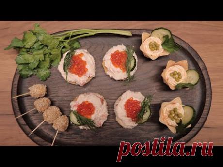 Вкусные бутерброды к праздничному столу / Рецепт праздничных бутербродов