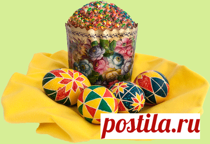 Рецепты пасхальных куличей / Меню недели