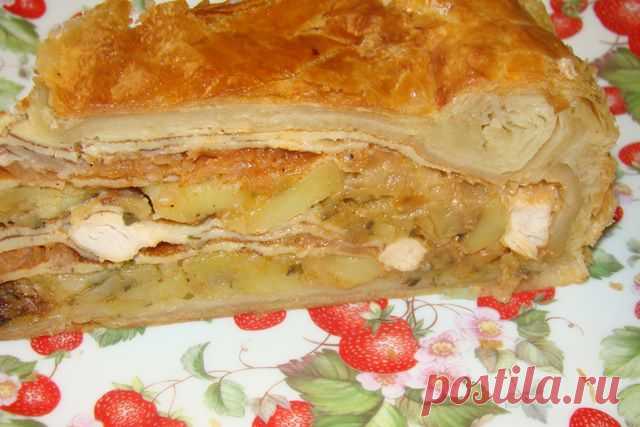 Курник-один из рецептов. | БУДЕТ ВКУСНО!