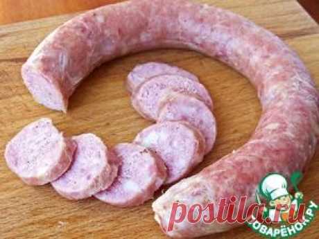 Сервелат финский домашний - кулинарный рецепт