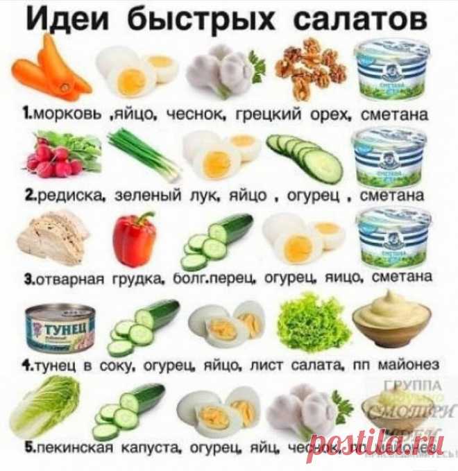 Шпаргалки для тех, кто не любит копаться в поваренных книгах / Домоседы