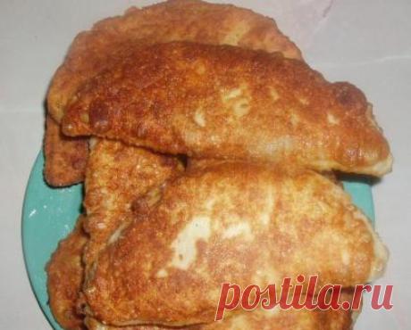 ЧЕБУРЕКИ ИЗ ТВОРОЖНОГО ТЕСТА.