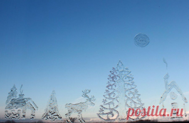 Декор из .....клея! / Новый год / Новогодний декор