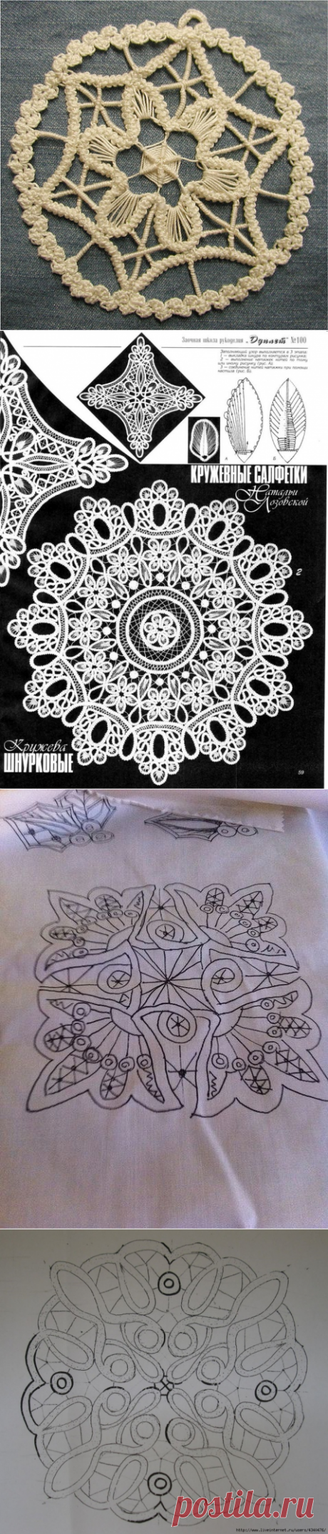 Салфетки шнурковые