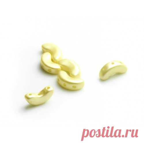 Arcos ®par Puca бусины,5х10мм, Пастельно-кремовый