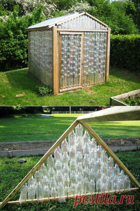 Как сделать теплицу из бутылок: строительство из пластиковой и стеклянной тары