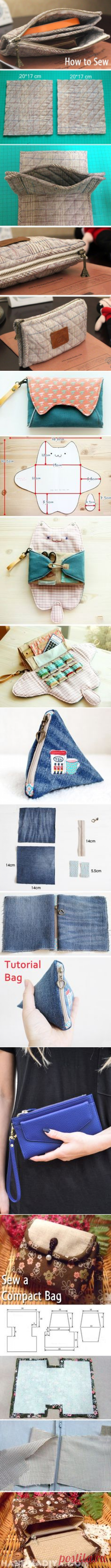 How to Sew Plain Quilted Wallet. DIY Photo Sewing Tutorial. https://www.handmadiya.com/2016/01/quilted-wallet-tutorial.html | Projects to Try