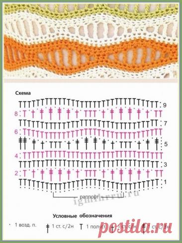 Топ крючком и вариации узора "прорехи" | Вяжем с удовольствием | Дзен