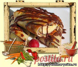 Блины с бананами - Рецепт приготовления