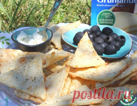 Сырные крекеры "Хрустяшки от Николь"