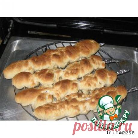 Хлеб на палочке - кулинарный рецепт